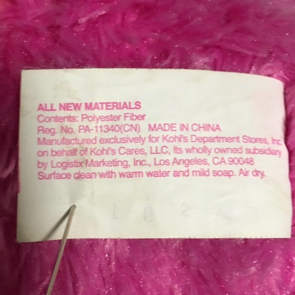 Dr. Seuss There’s a WOCKET in my Pocket Pink Orange Plush Stuffed Animal Toy - Picture 4 of 5